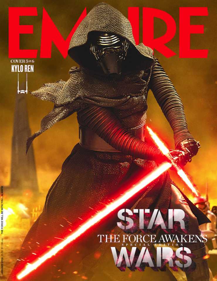 Kylo Ren auf dem Empire-Cover