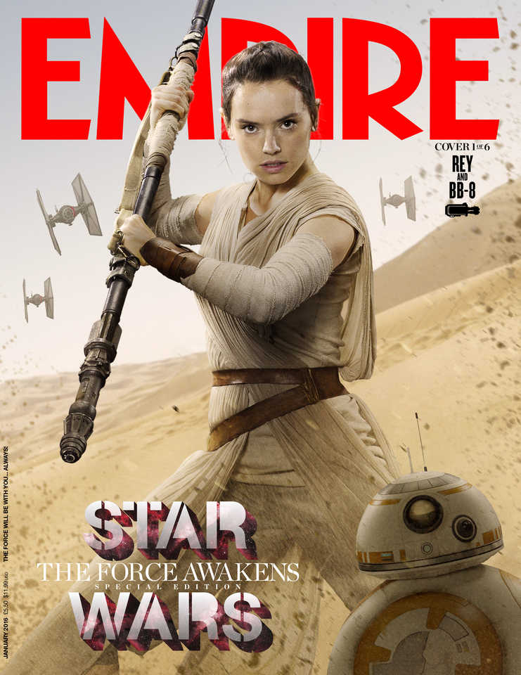 Rey auf dem Empire-Cover