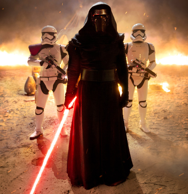 Kylo Ren und seine Truppen