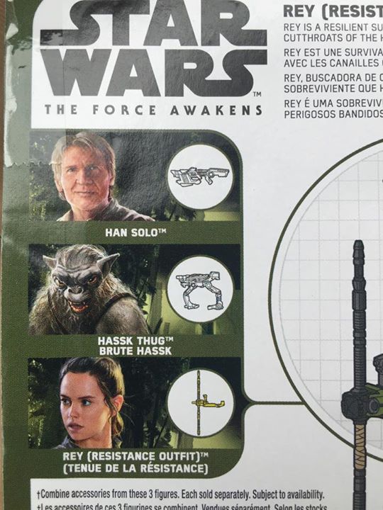 Eine weitere Actionfigur zu Rey