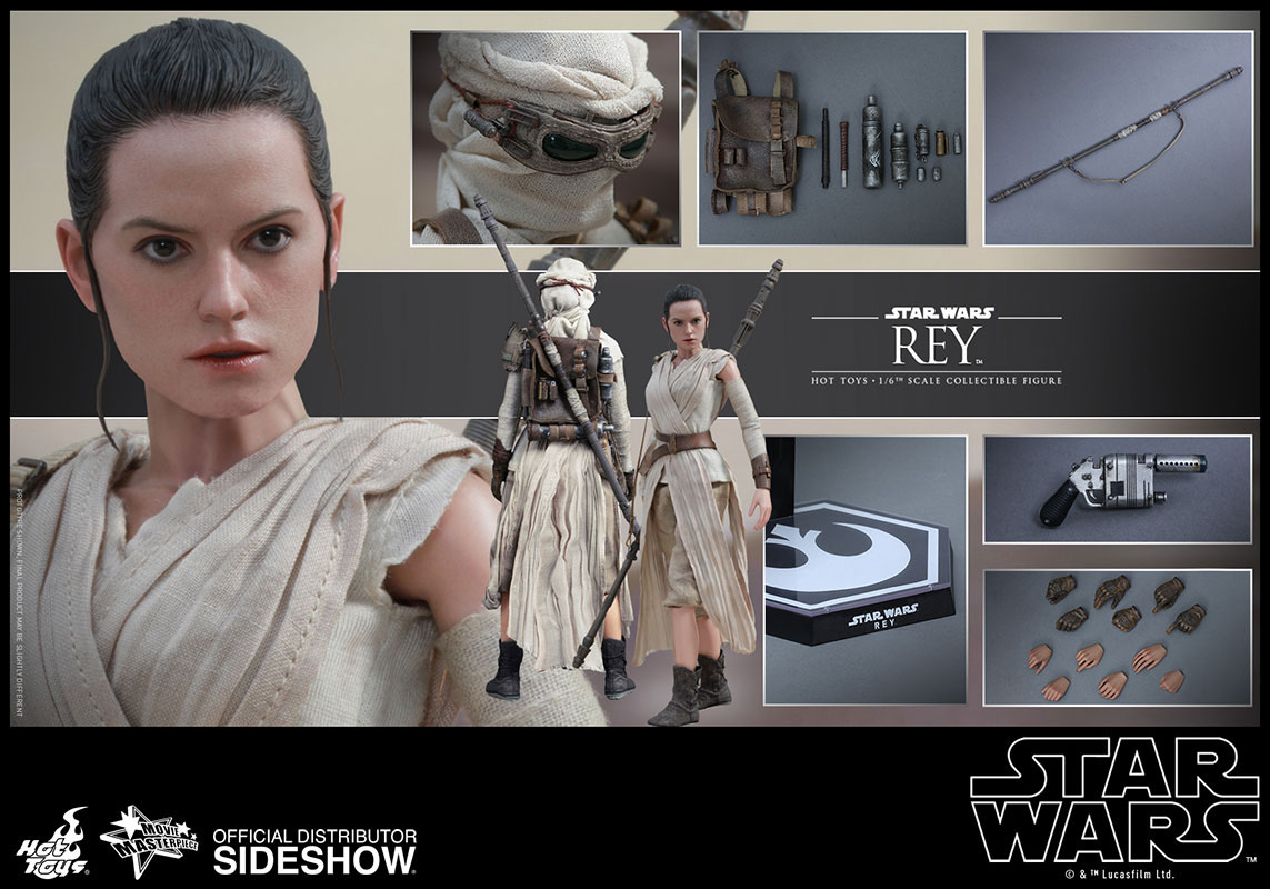Rey im Maßstab 1:6 von Hot Toys