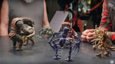 Making-of-Video zum Dejarik-Holoschach mit Phil Tippett