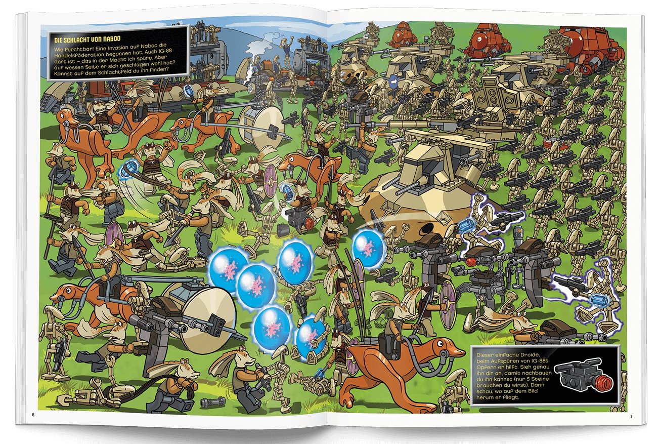 Lego Star Wars Wimmelbuch - Vorschau
