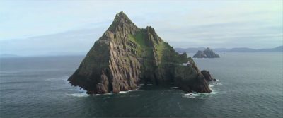 Video von den Dreharbeiten auf Skellig Michael