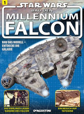 Neue Reihe von DeAgostini: Bau den Millennium Falcon