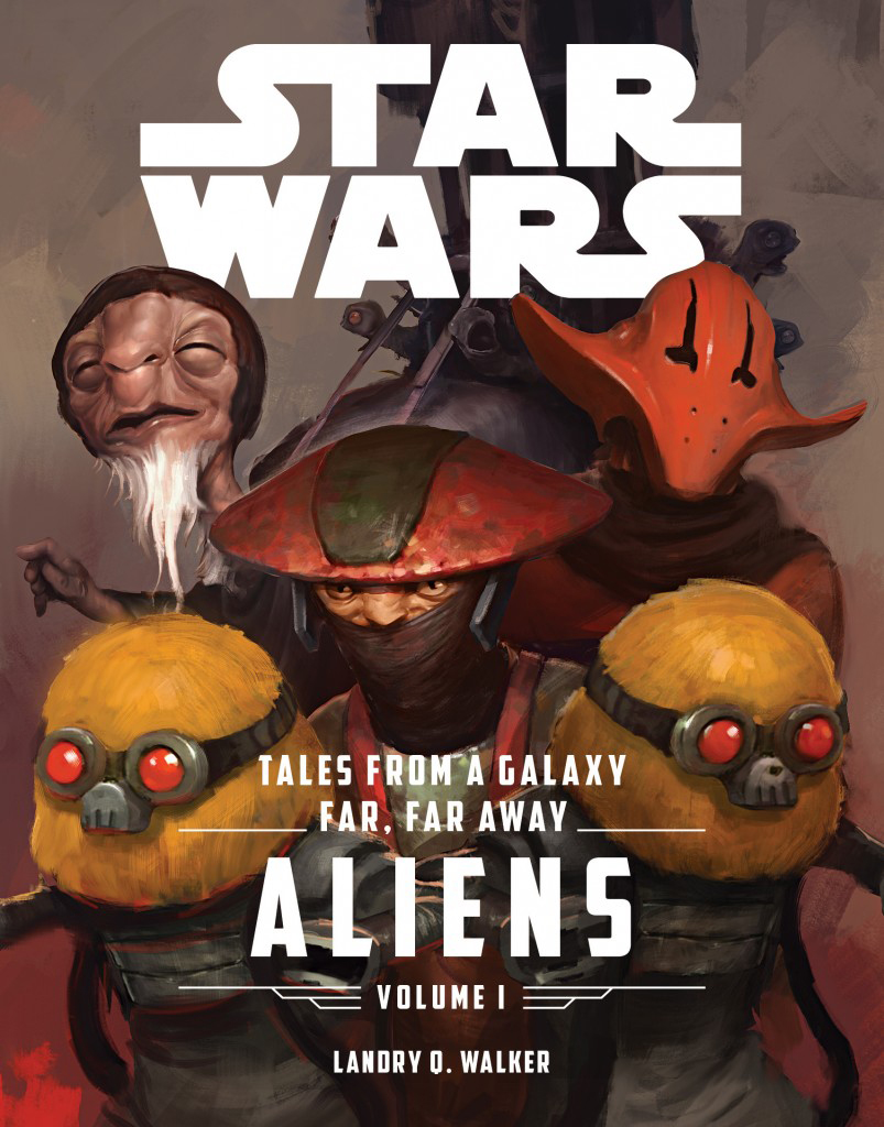 Cover zu<i>Tales From a Galaxy Far Far Away: Aliens</i>„> </p> <h2>Tales From a Galaxy Far Far Away: Aliens</h2> <p>Außerdem erscheint am <b>5.04.2016</b> die Kurzgeschichten-Sammlung <i>Tales From a Galaxy Far Far Away: Aliens</i> von <b>Landry Quinn Walker</b>.<br /> Trotz bislang nur digitaler Veröffentlichung gehört dieses Buch in das <b>Journey to the Force Awakens</b>-Programm.<br /> Dieses Buch wird die Geschichten <i>High Noon on Jakku</i>, <i>All Creatures Great and Small</i>, <i>The Face of Evil</i> und <i>The Crimson Corsair and the Treasure of Count Dooku</i> beinhalten. <br />Zusätzlichen sollen noch zwei weitere Geschichten enthalten sein, doch über diese sind bislang noch keine weiteren Details bekannt.</p> <p></p> <p>Vorbestellen lässt sich <i>Tales From a Galaxy Far Far Away: Aliens</i> bereits <a href=