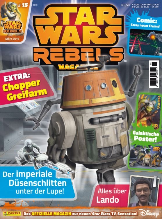 Star Wars Rebels Magazin #15 Cover