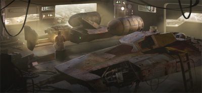 ILM-Konzeptzeichnungen zu Star Wars: Das Erwachen der Macht