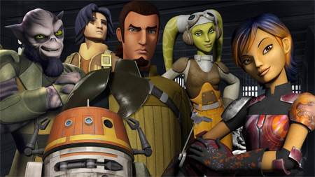 Die Crew aus Star Wars Rebels