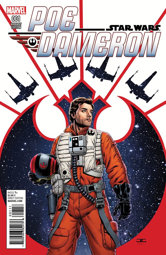 Poe Dameron - Variant-Cover von John Cassaday