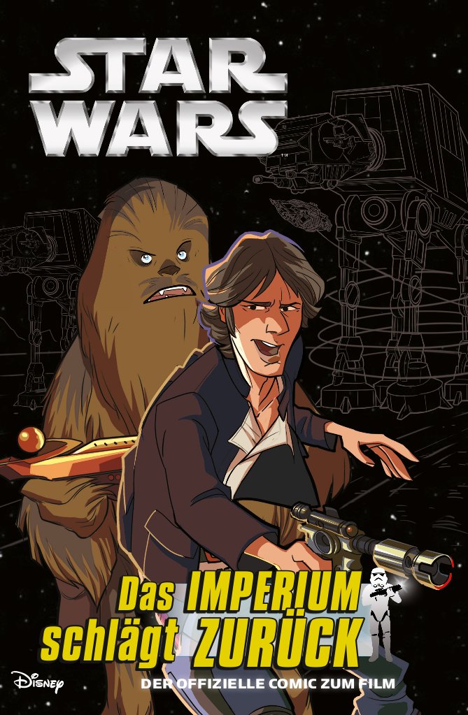 Junior Graphic Novel: Das Imperium schlägt zurück - Cover