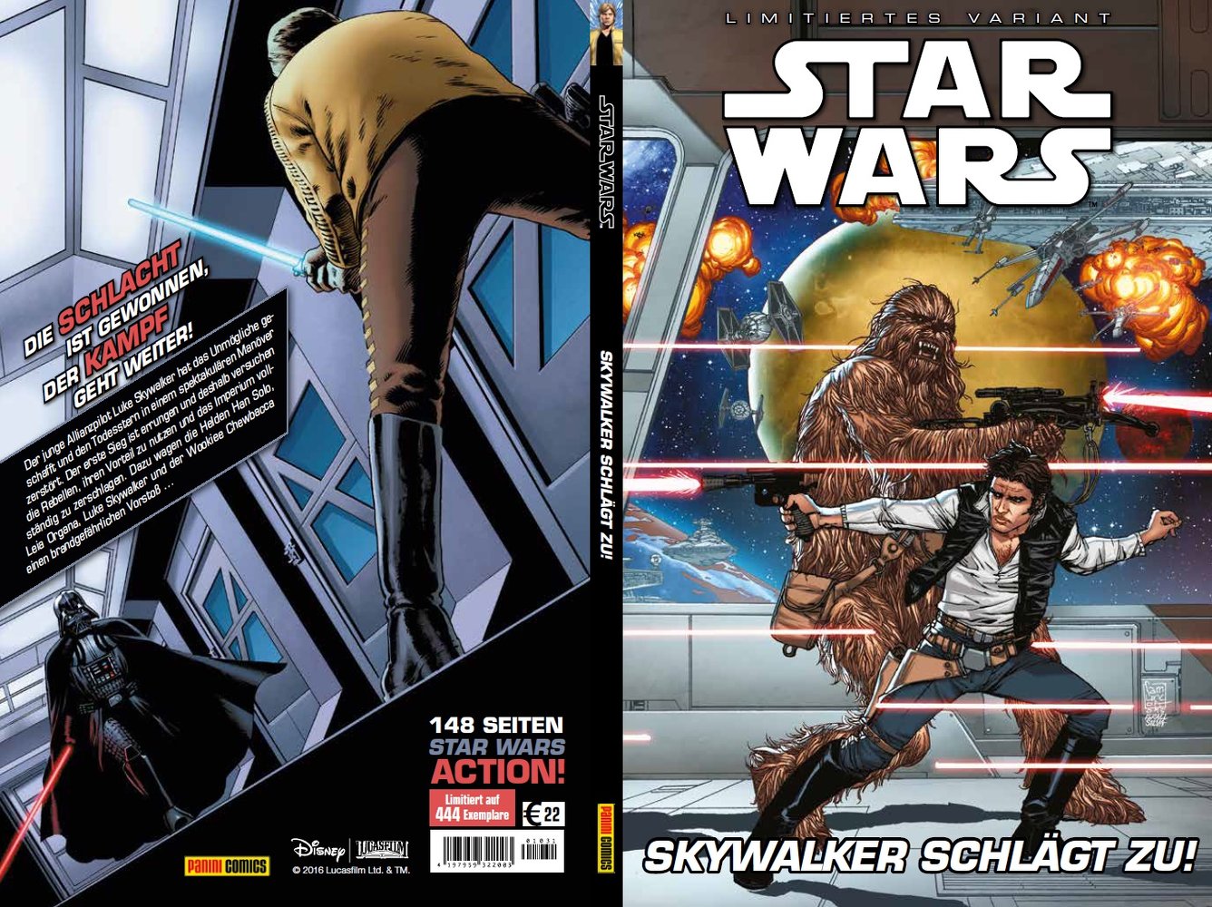 Skywalker schlägt zu! - Varianten Cover