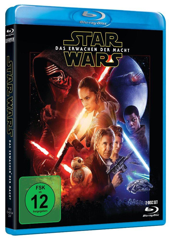 Star Wars: Das Erwachen der Macht - Blu-ray Cover