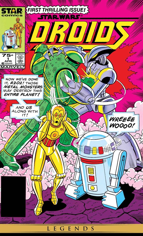 True Believers - Droids #1 (1986) - Cover