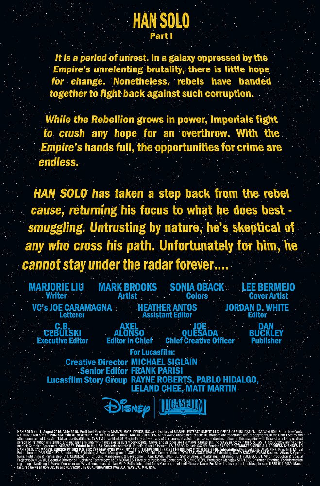 Han Solo #1 - Vorschau Seite 1