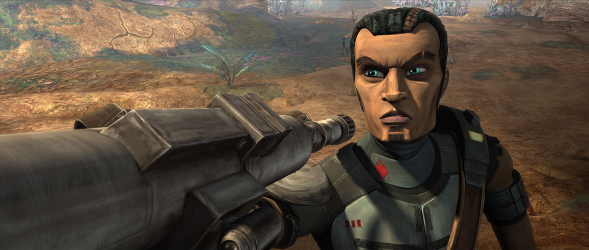 Saw Gerrera in The Clone Wars