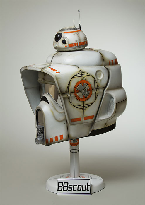 Biker Scout Helm von Darren Wildman