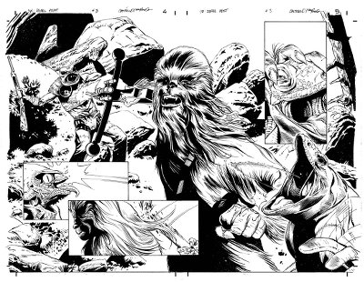 Sketch Marco Castiello - Rebel Heist #3