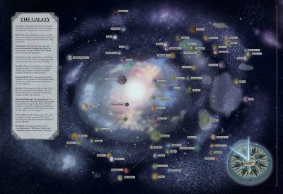 Erste Vorschauseiten aus dem Galactic Atlas