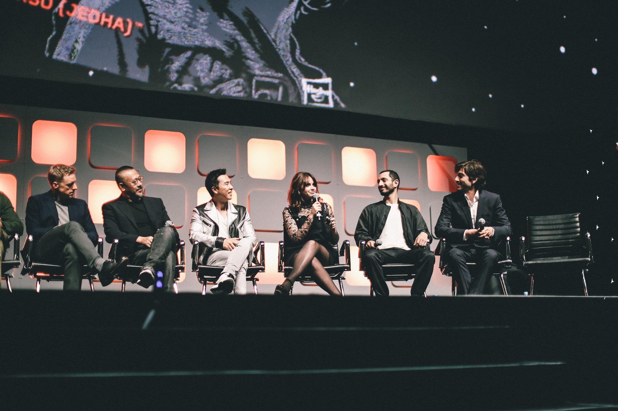Der'Rogue One'-Cast auf der Celebration Europe