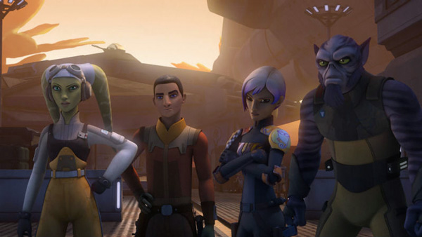 Die Ghost-Rebellen in Star Wars Rebels Staffel 3
