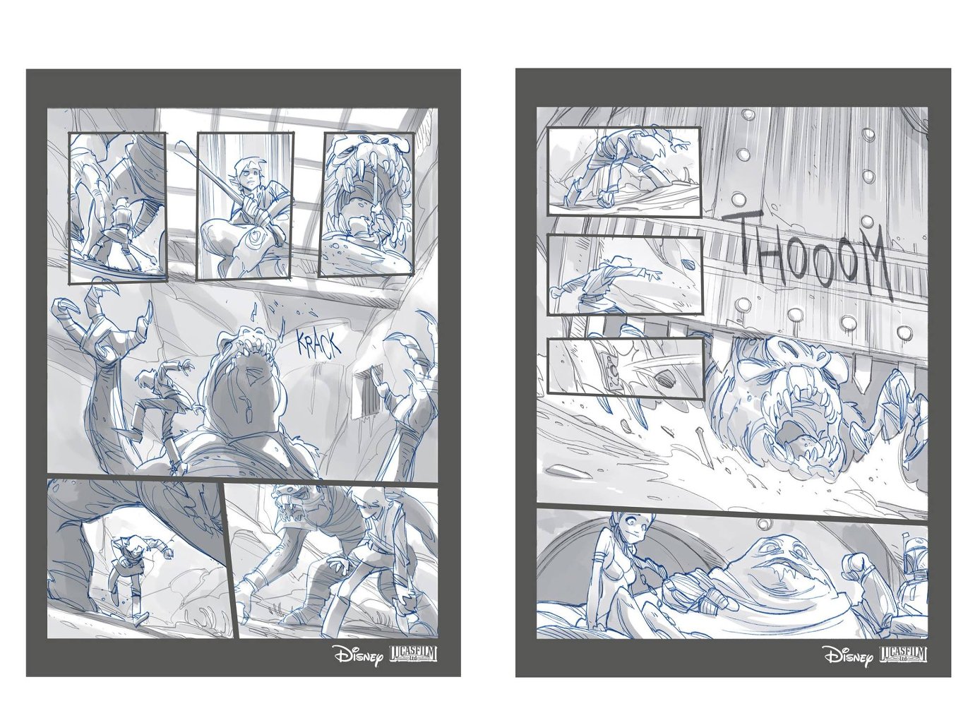 Junior Graphic Novel - Konzeptentwurf 1