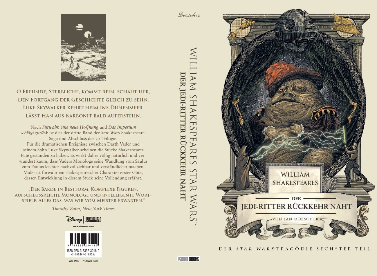 William Shakespeare's Star Wars: Der Jedi-Ritter Rückkehr naht - Umschlag