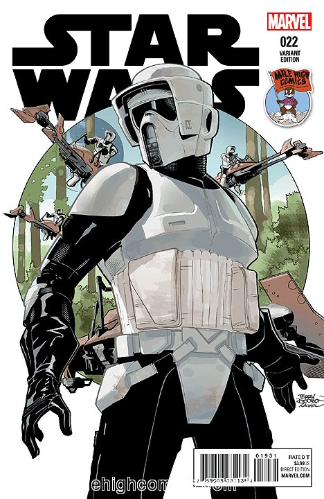 Star Wars #22 - Terry Dodson Variant Cover