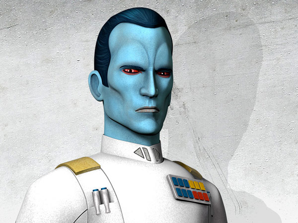 Großadmiral Thrawn in der 3. Staffel von Star Wars Rebels