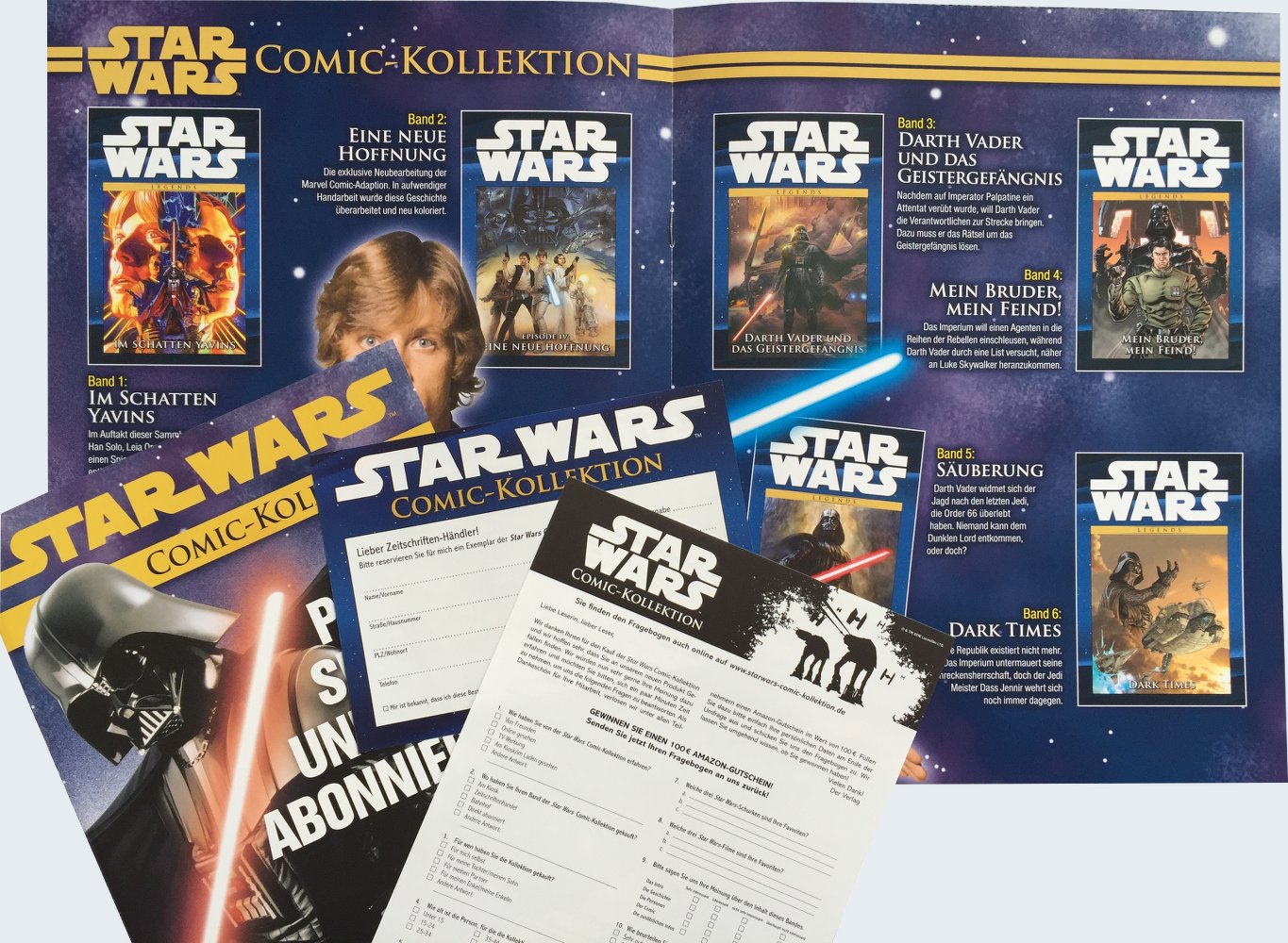 Star-Wars-Comic-Kollektion - Broschüren