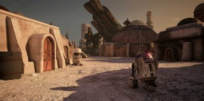Mos Eisley als Unreal Engine 4-Umsetzung