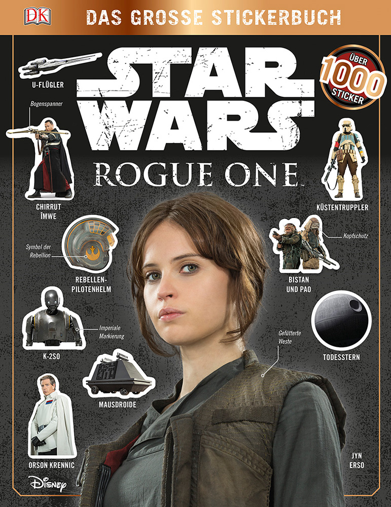 Star Wars Rogue One: Das große Stickerbuch - Cover