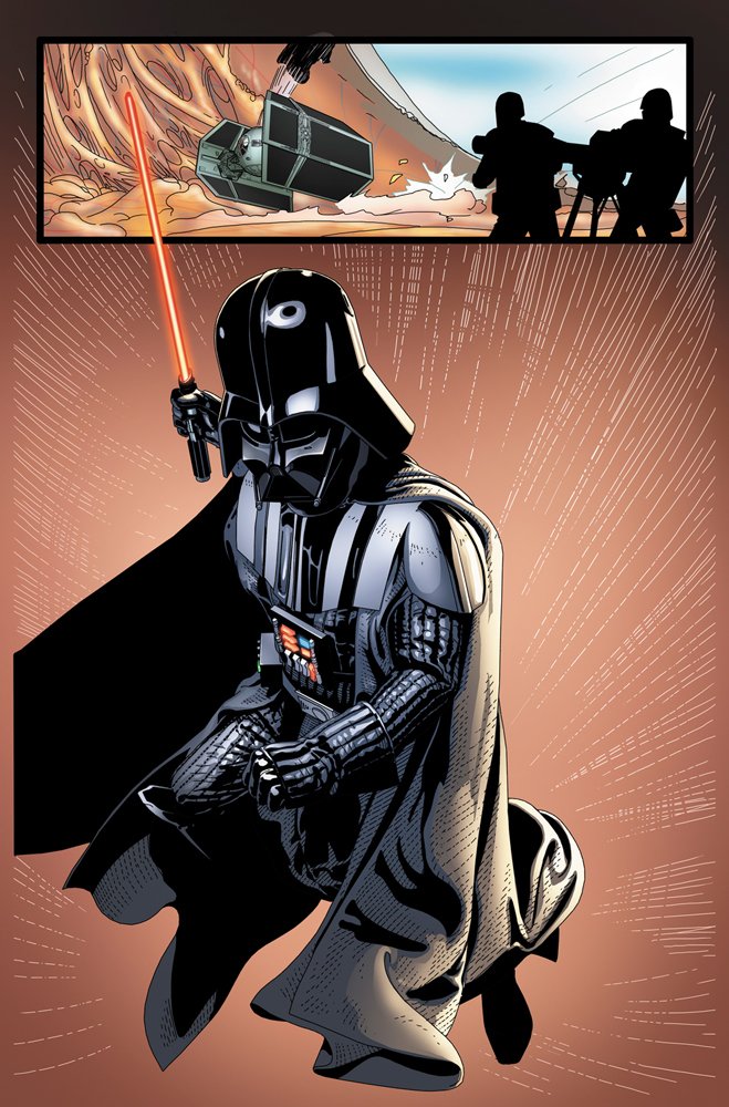 Vorschauseiten zu Darth Vader #25