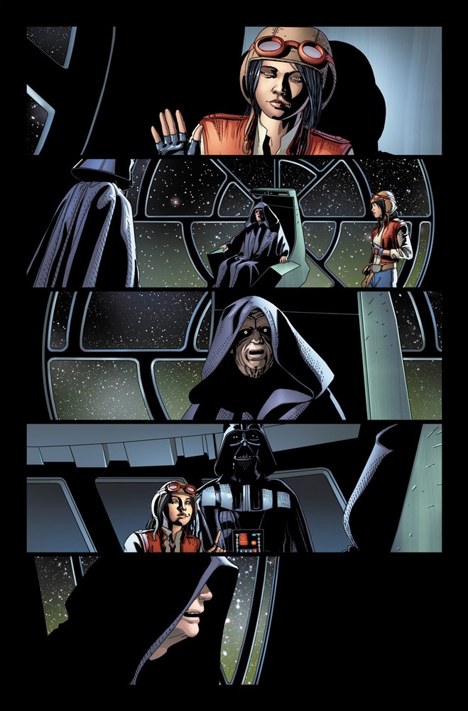 Vorschauseiten zu Darth Vader #25