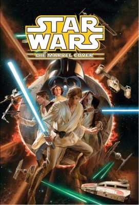 Leseprobe, Inhalt und Umschlagcover zu Star Wars: Die Marvel Cover