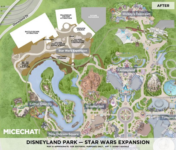 Disneyland - Star-Wars-Land