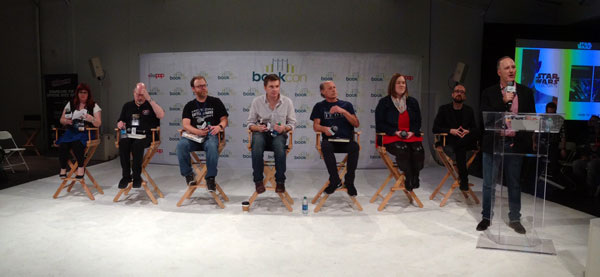 Das Literaturpanel der New York Comic Con