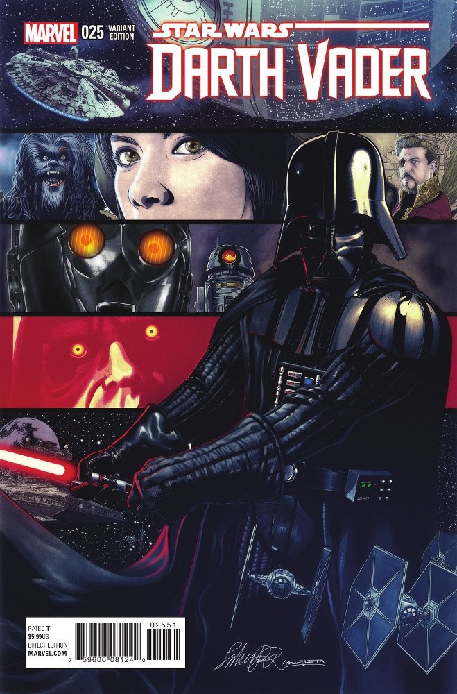 Darth Vader #25 - Variantcover - Salvador Larroca
