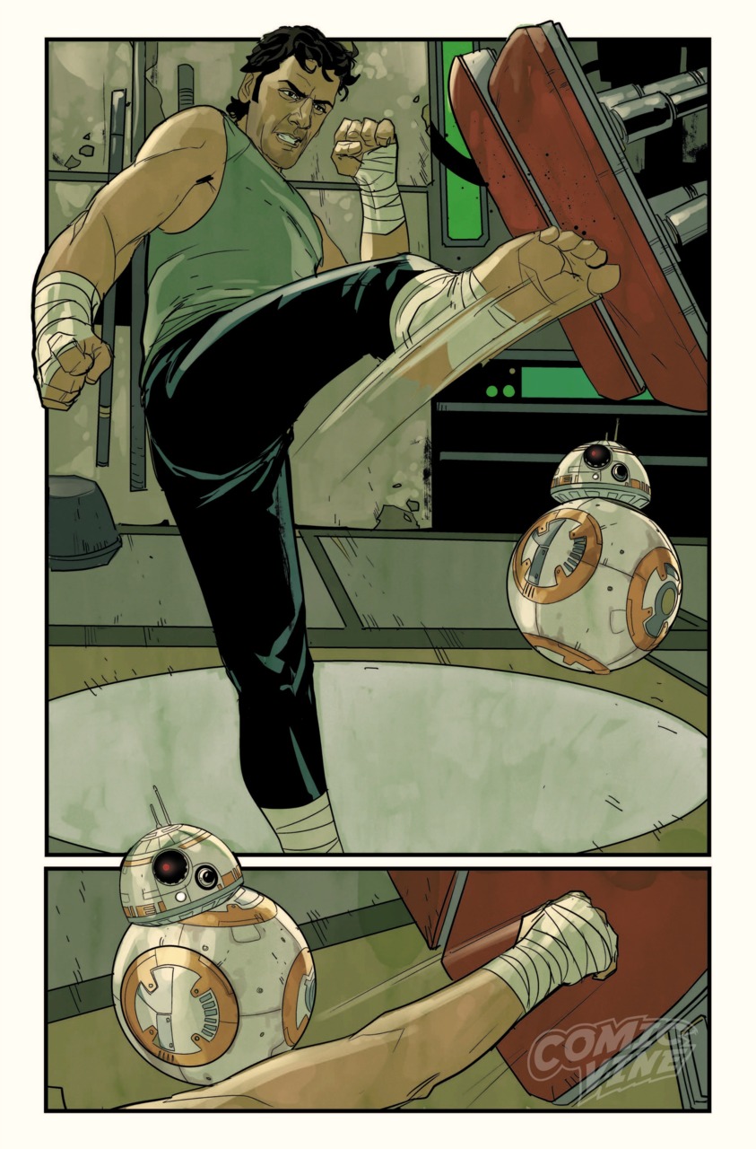 Vorschauseiten zu Poe Dameron #8