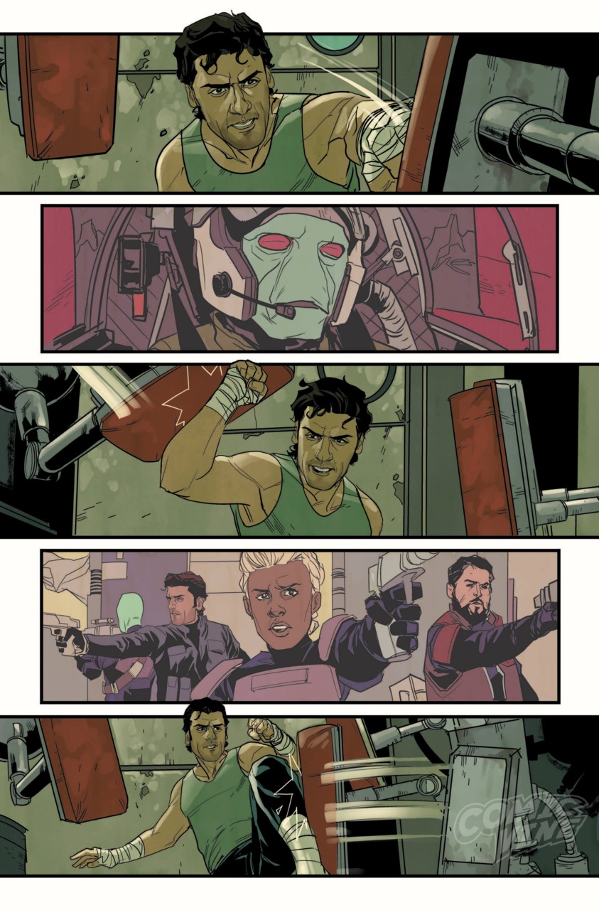 Vorschauseiten zu Poe Dameron #8