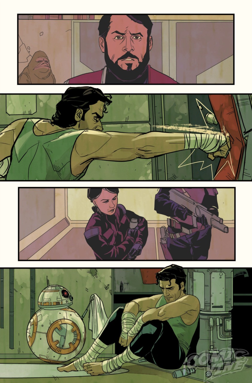 Vorschauseiten zu Poe Dameron #8