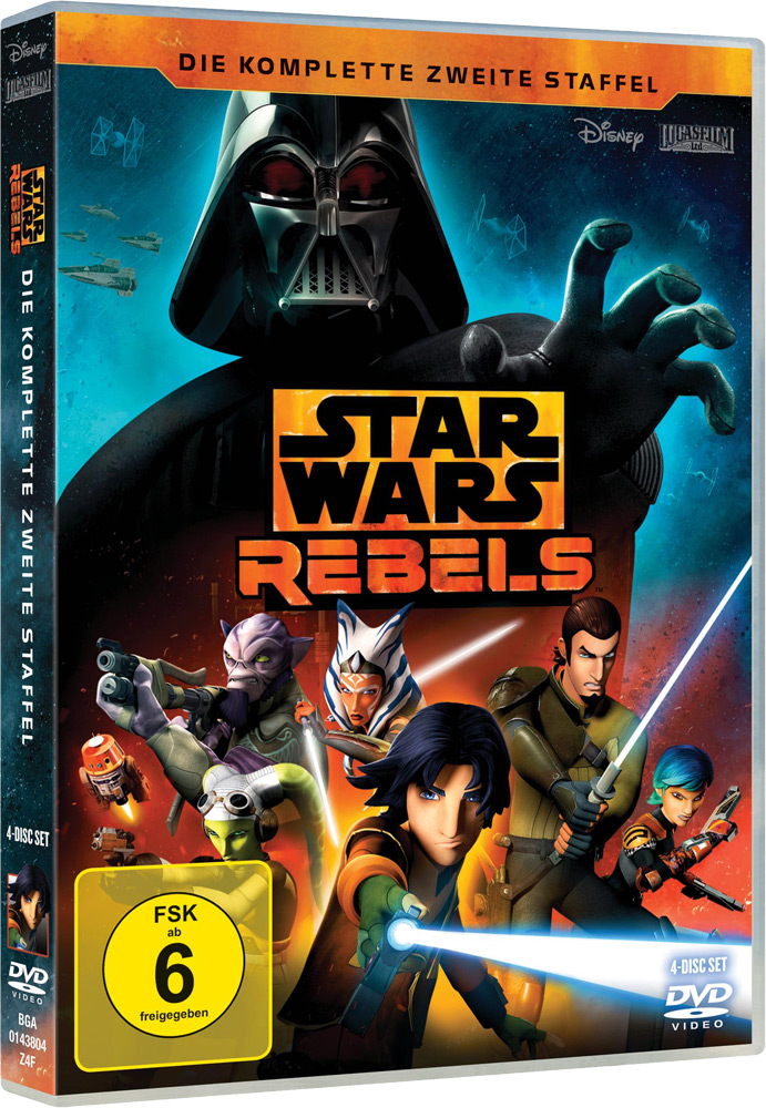 Star Wars Rebels Staffel 2 - DVD-Cover