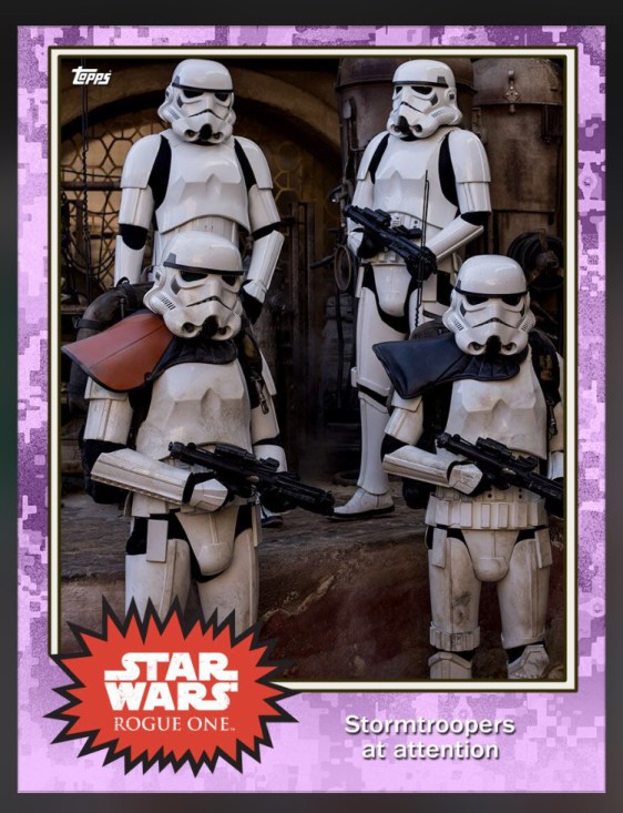 Topps-Karten Rogue One