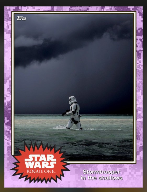 Topps-Karten Rogue One