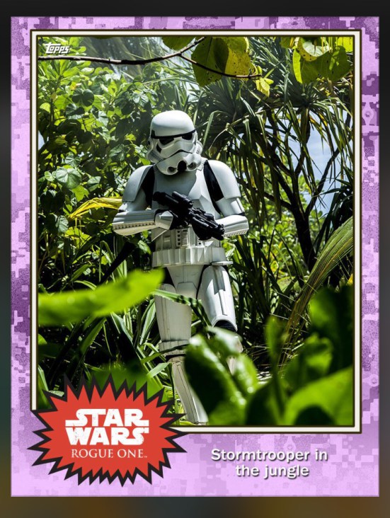 Topps-Karten Rogue One