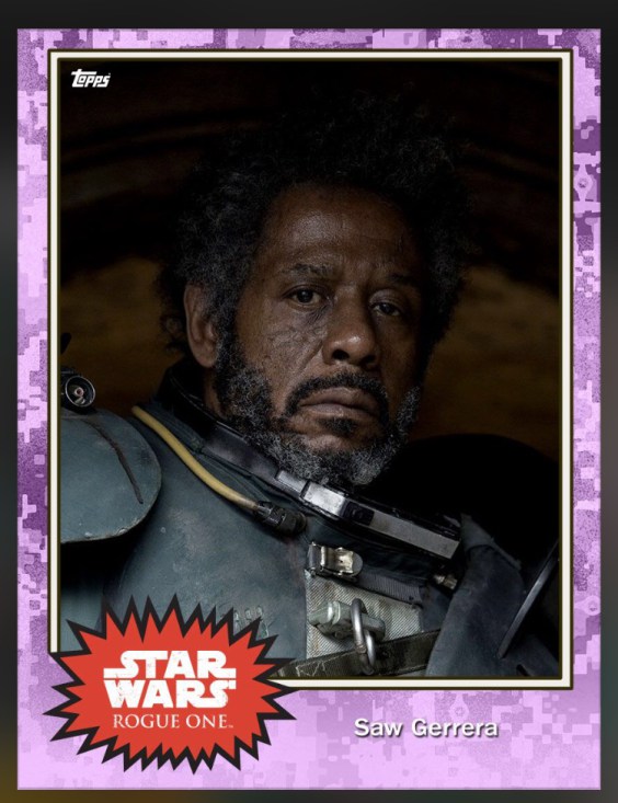 Topps-Karten Rogue One