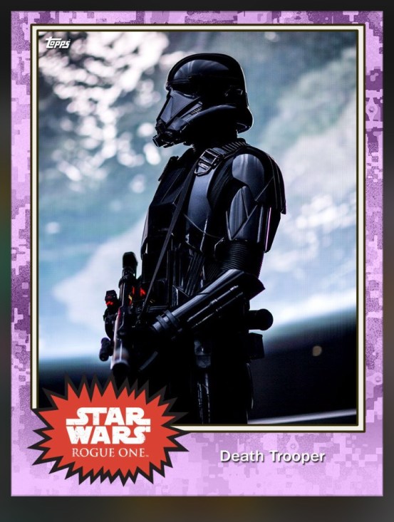 Topps-Karten Rogue One
