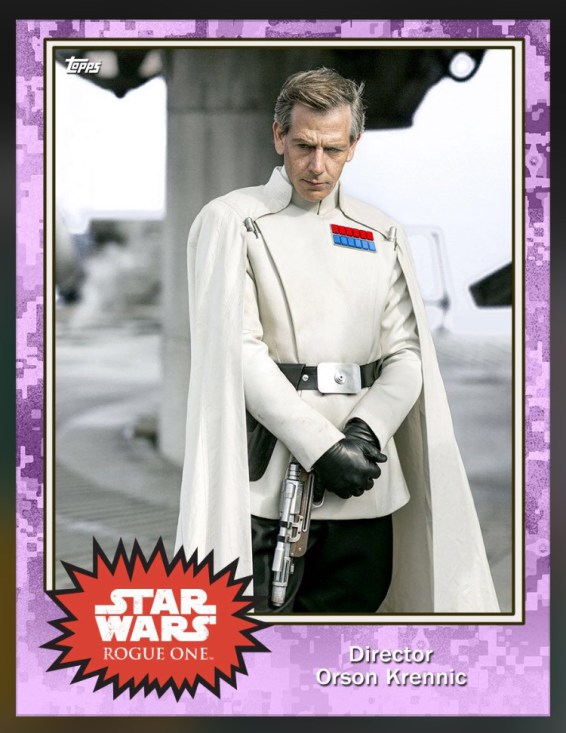 Topps-Karten Rogue One