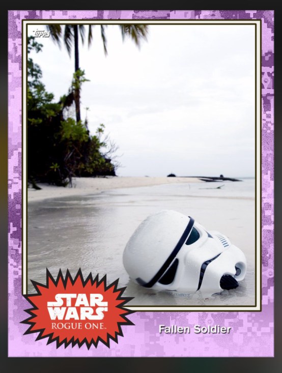 Topps-Karten Rogue One