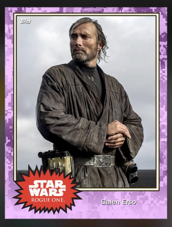 Topps-Karten Rogue One